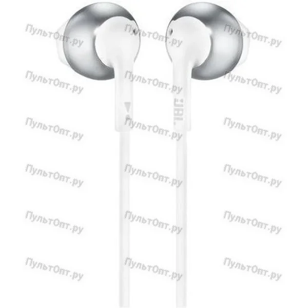 Наушники-вкладыши JBL T205 хром (1/60)