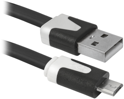 Кабель Defender USB08-03P USB2.0, AM-MicroBM, 1м (1/25/500)