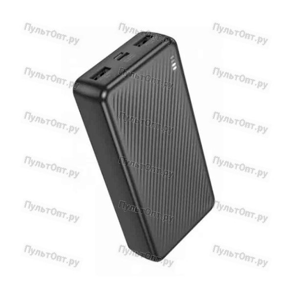 Аккумулятор внешний Borofone BJ55A Graceful, 20000mAh, пластик, 1 USB выход, цвет: чёрный (1/42)