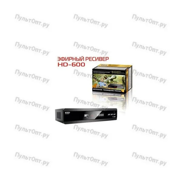 Цифровая приставка HD-600, Эфир (DVB-T2) (1/20)