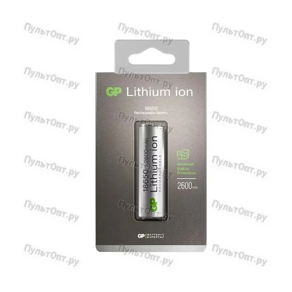 Аккумулятор 18650 Li-ion BL1 GP 2600mAh с защитой (1/6)