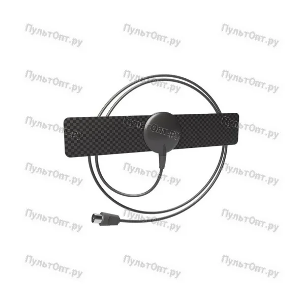 Антенна комнатная пассивная РЭМО BAS-5110-P Black (пакет) (гибкая)
