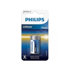 Элемент питания Philips CR123A/51 литий CR123A 1BL (1/10/50/9900)