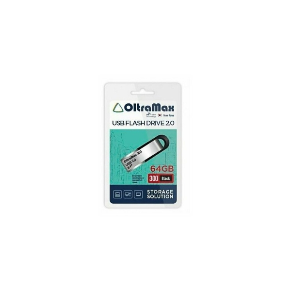 USB 64GB OltraMax 300 чёрный
