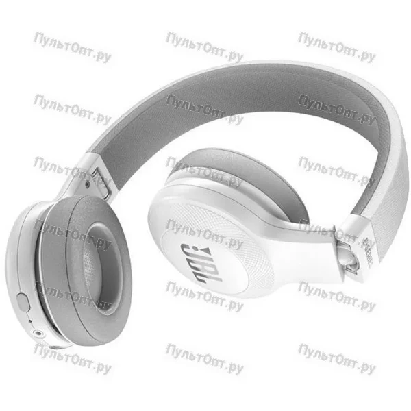 Беспроводные накладные наушники JBL E45BT белые (1/4)