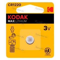 Батарейка Kodak MAX CR1220 BL1 Lithium 3V (1/60/240/61440)