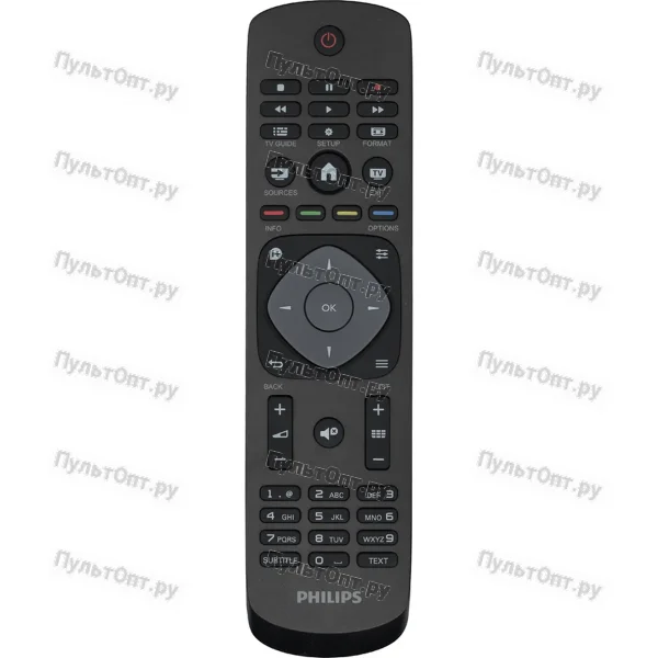 Пульт Philips 9965 900 09443 (398GR8BDA1NEPHH (HOF15E717GPD5) (оригинальный)