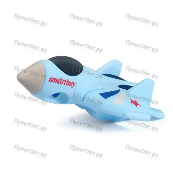 USB 32GB Smartbuy Wild series Истребитель голубой