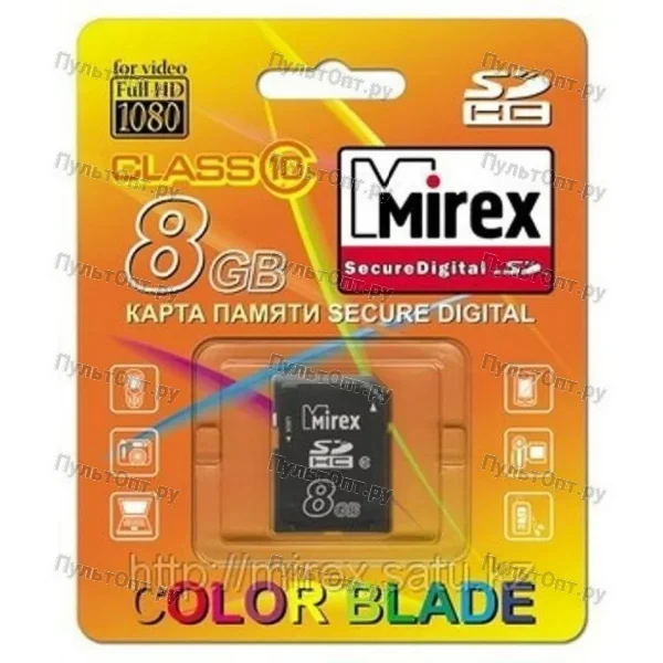 SDHC 8GB Mirex Class 10
