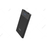 Внешний аккумулятор Hoco B35D, 5000mAh, 2 USB 1A выхода, Micro-USB 1А вход, пластик, чёрный (1/82)