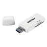 Картридер Smartbuy 705 USB3.0 SD/microSD белый (1/20)