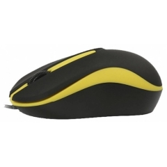 Мышь Smartbuy 329, черная/жёлтая, USB
