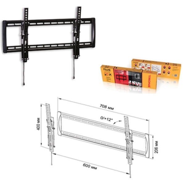 Кронштейн для телевизора 23-42 TRONE Frame 20 S черный