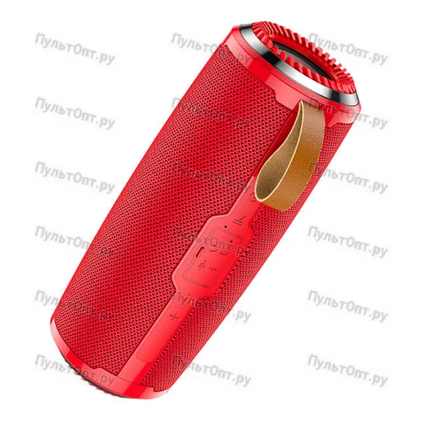 Беспроводная колонка Hoco BS38 bluetooth 5.0 microSD с микрофоном красная