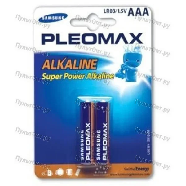 Эл. пит. AA alkaline BL02 Samsung Pleomax (20)