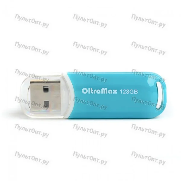 USB 128GB OltraMax 230 стальной синий