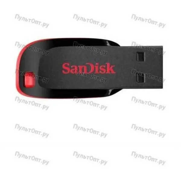 USB 64GB SanDisk Cruzer Blade чёрный
