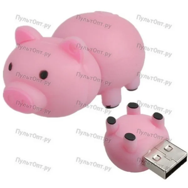 USB 8GB Поросёнок розовый