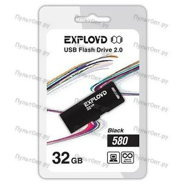 USB 32GB Exployd 580 чёрный