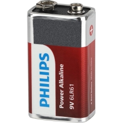 Элемент питания Philips Power 6LR61/9V 1BL (1/12/24/6240)