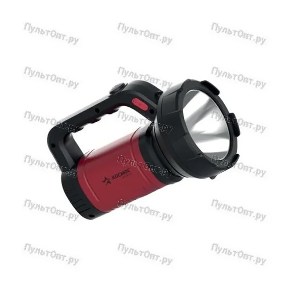 Фонарь туристический Космос 8005w Премиум 5W 1LED черный красный