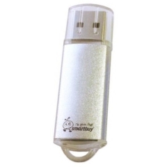 USB 4GB Smartbuy V-Cut серебро