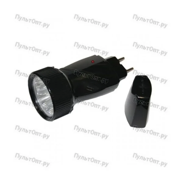 Фонарь туристический Спутник АF200 5LED прямая подзарядка черный