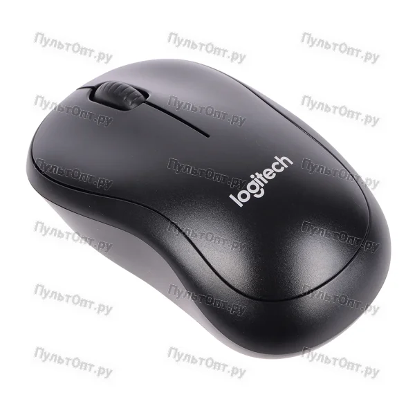 Мышь Logitech B220 Silent черный оптическая (1000dpi) беспроводная USB (2but)