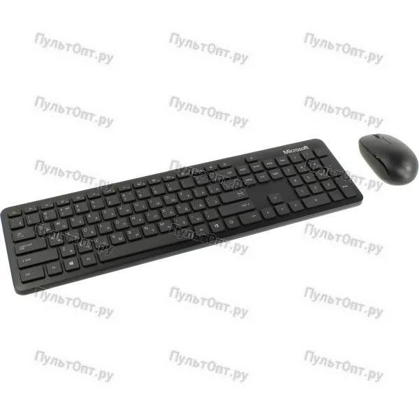 Клавиатура + Мышь Microsoft QHG-00011 клав черный мышь черный беспроводная BT slim