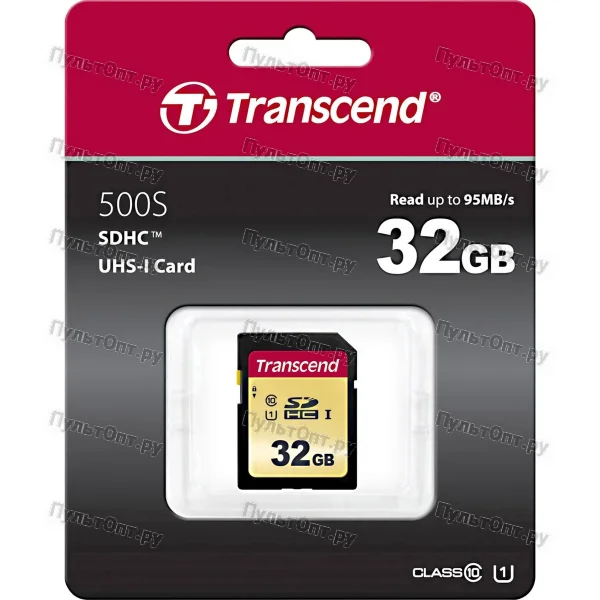 SDHC 32GB Transcend 500S UHS-I
