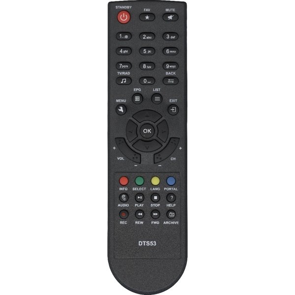 Пульт Huayu для Триколор DTS53