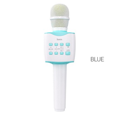 Микрофон-динамик Hoco BK5 Cantando karaoke microphone (синий)