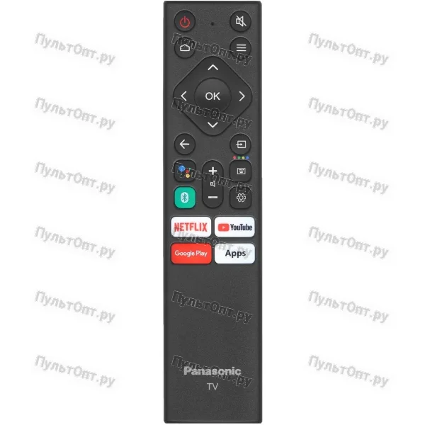 Пульт Panasonic RC870P MC-1 (GS06B87W21PA05MS) (голосовое управление) (оригинальный)