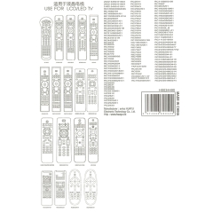 Универсальный пульт Huayu для Philips RM-627C