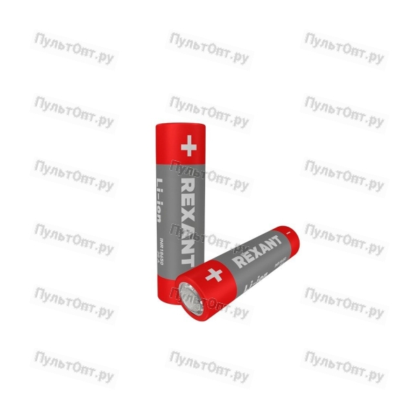 Аккумулятор Li-ion 18650 3.7V 3000 mAH 2 шт. блистер Rexant (2/10/160)