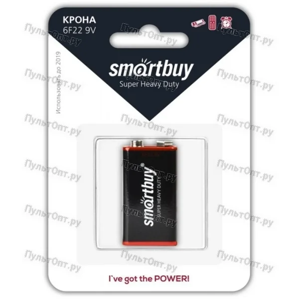 Эл. пит. крона сол. BL1 Smartbuy (12/240)
