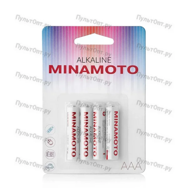 Эл. пит. AAA alkaline BL02 Minamoto (24)