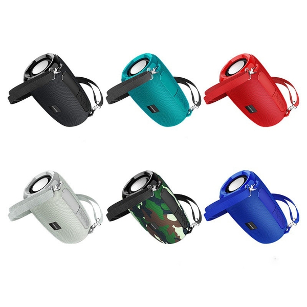 Беспроводная колонка Borofone BR4 bluetooth 5.0 microSD с микрофоном красная