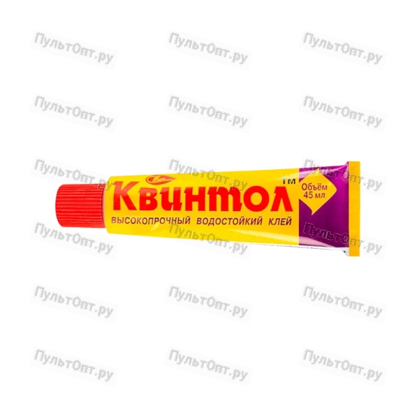 Клей Новбытхим Квинтол 45мл универсальный водостойкий BOX18 шоу-бокс