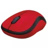 Мышь Logitech M220 Silent красный оптическая (1000dpi) беспроводная USB (2but)