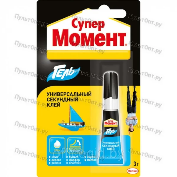 Момент СУПЕР ГЕЛЬ, 3 гр. БЛ-1шт. ШОУ БОКС