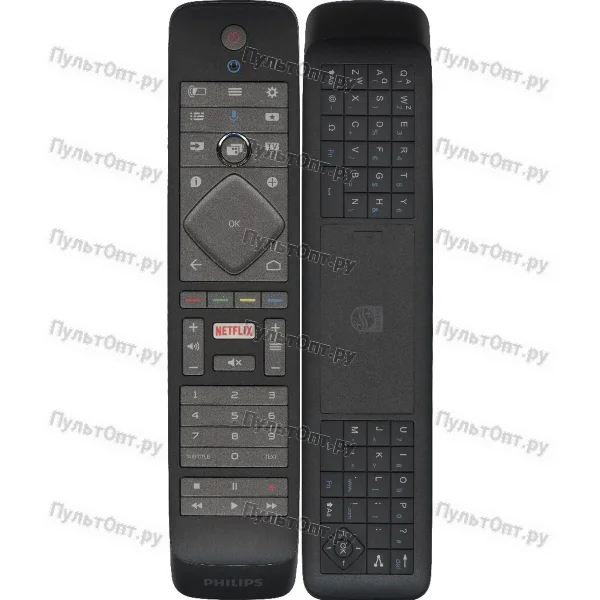 Пульт Philips 398GM10BEPHN0000HT (YKF423-003, YKF423-007) (двусторонний) (оригинальный)