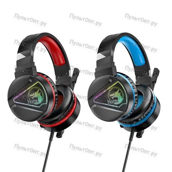 Наушники Hoco W104 Drift gaming headphones (синий)