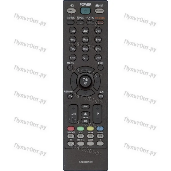 Пульт Huayu для LG AKB33871409