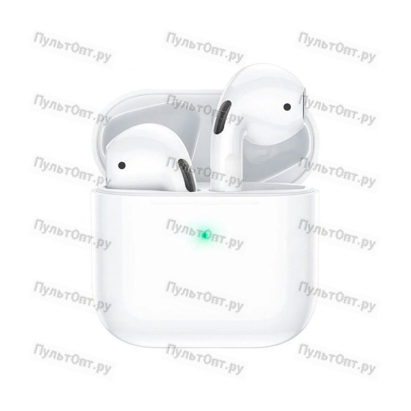 Наушники внутриканальные Hoco EW03, Plus TWS, пластик, bluetooth 5.1, индикатор, цвет: белый (1/20/2