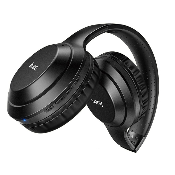 Наушники полноразмерные Hoco W30 Fun, Bluetooth, 300 мАч, черный (1/30)