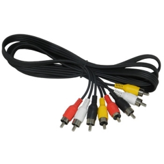 Аудио видео кабель 4 RCA - 4 RCA 3 м (10)