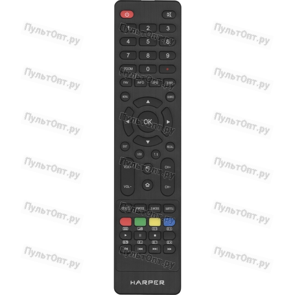 Пульт Harper (Supra, Dexp, Econ) YDX-107 (H-LED49F502BS2S) (оригинальный)