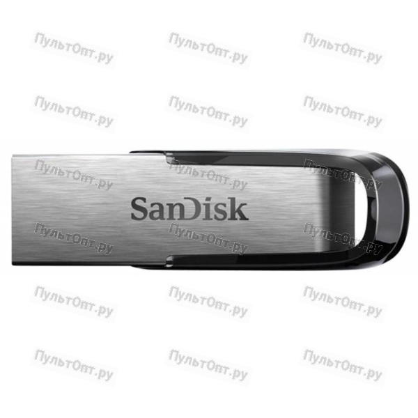 USB 3.0 64GB SanDisk Ultra Flair CZ73 металл черный