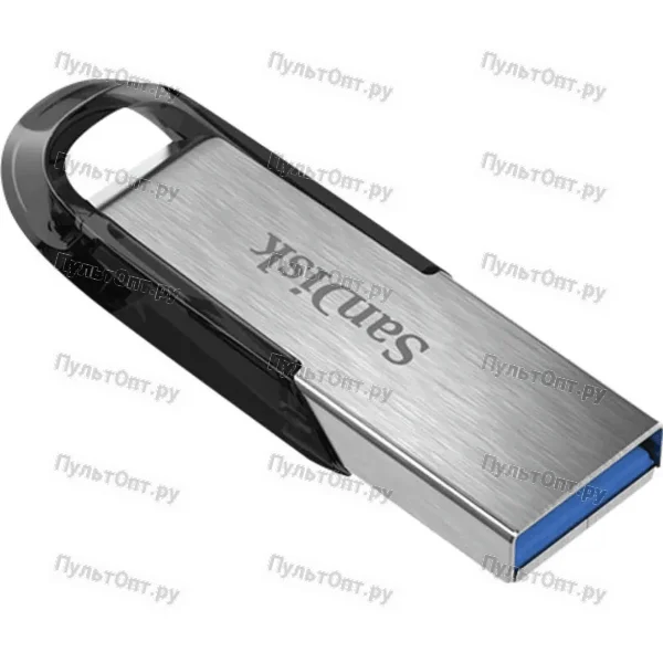 USB 3.0 64GB SanDisk Ultra Flair CZ73 металл черный
